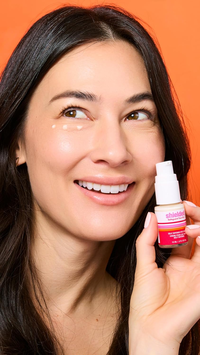 Beauty Self-Defense Eye Cream, For Anti-Aging, Dark Circles & Wrinkle Treatment, Hydrating Undereye Formula Made with Peptides & Hyaluronic Acid That Hydrates Your Skin, For Morning & Night