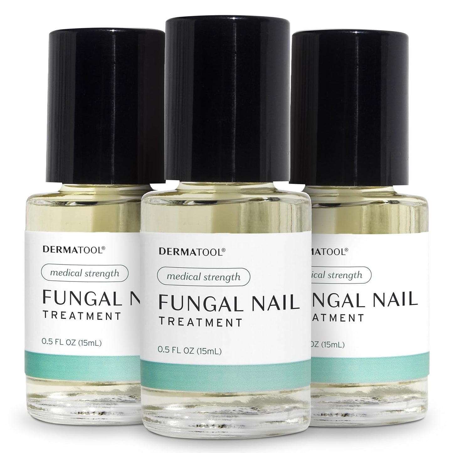 Toenail Fungus Treatment Extra Strength Antifungal Solution and Nail Fungus Treatment for Toenail - Repairs Fungal Damaged, Yellow, Thick, Discolored Nails - Fingernails - Pack of 3