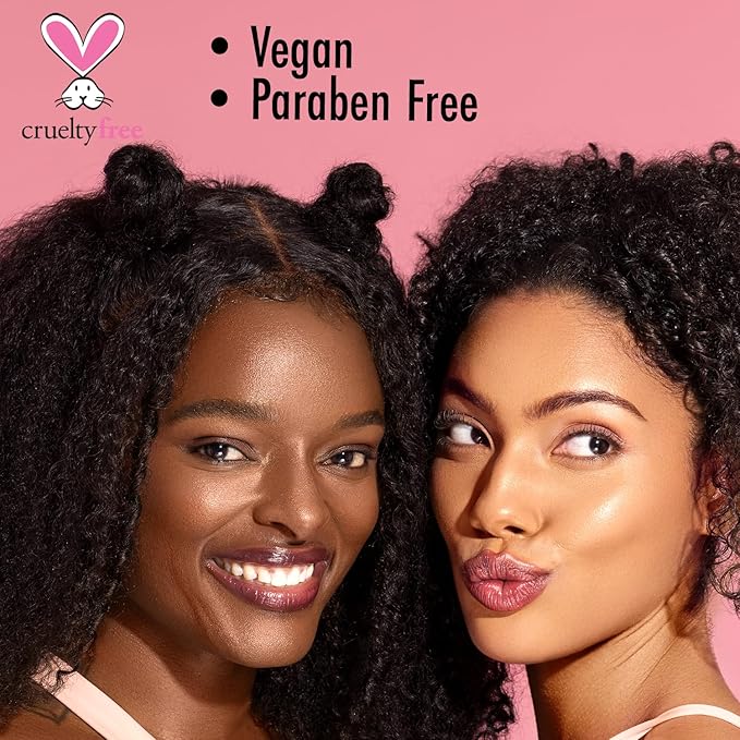 Black Radiance Beyond A Pout Plumping Lip Balm, Moisturizes & Conditions with a Blend of Botanical Oils & Hyaluronic Acid For a Glossy Finish, Vegan, Cruelty-Free - Luscious