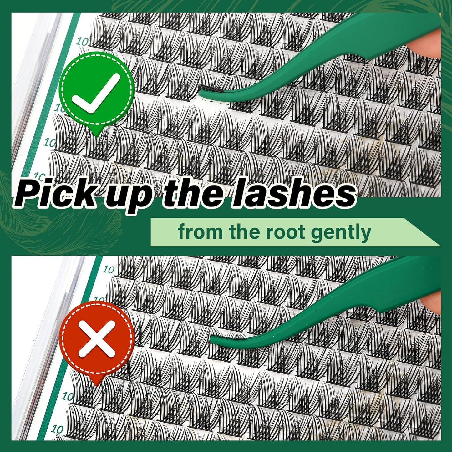 Lash Clusters 144pcs Individual Lashes D Curl 12mm Eyelash Clusters KEYYOU Air Touch Cluster Lashes Super Lightweight Soft Wispy Comfortable Easy DIY at Home(Air04-D-12mm)