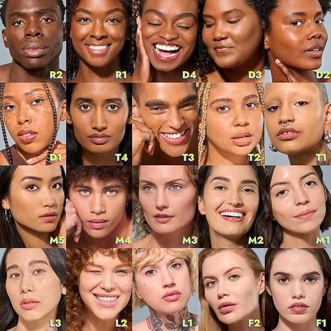 COVER FX Power Play Foundation - Shade T2 - Buildable Full Coverage - Waterproof Sweat-Proof Transfer-Proof - Natural Matte Finish - All Skin Types